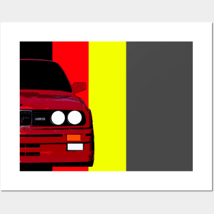 BMW E30 M3 Posters and Art